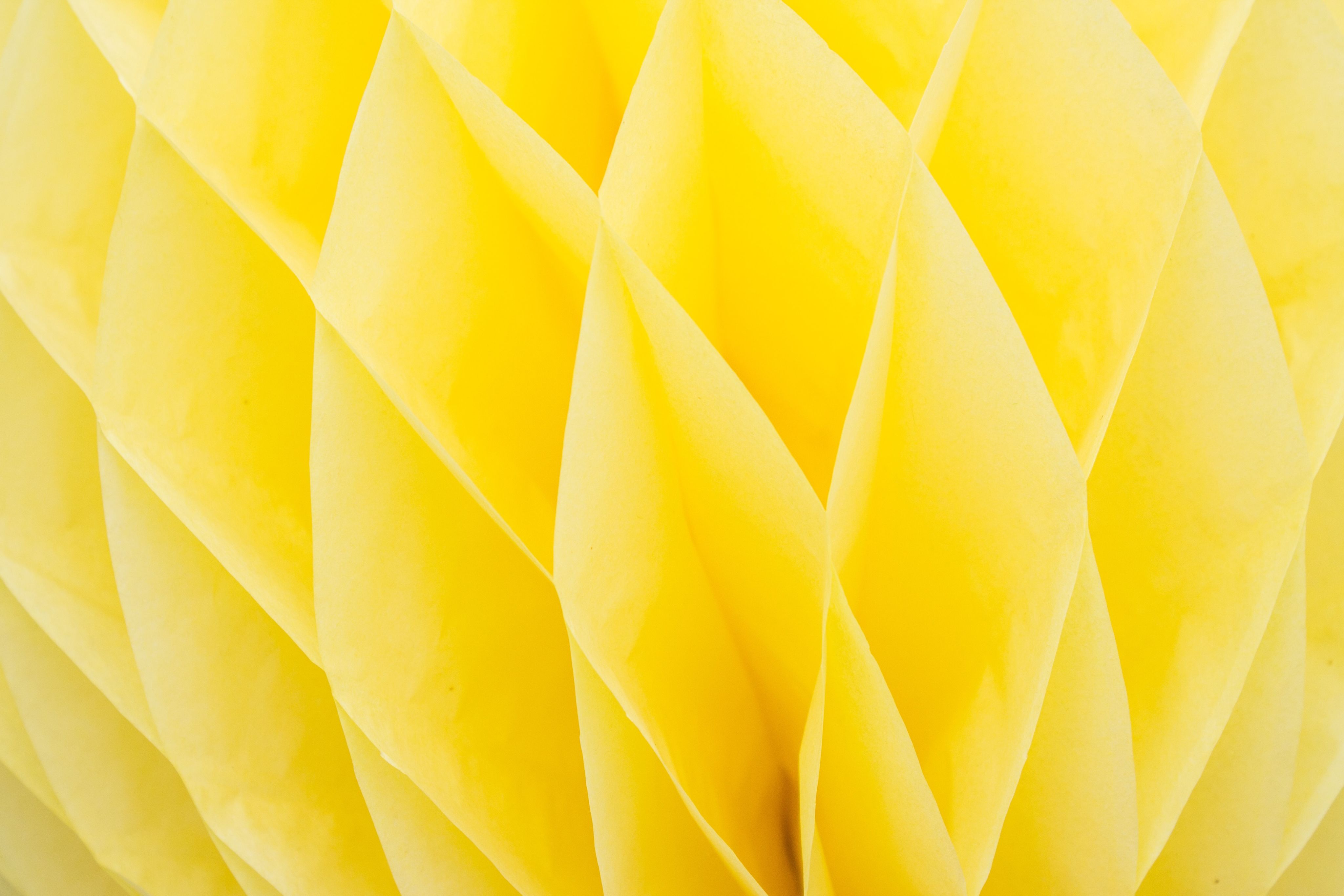 yellow paper artwork