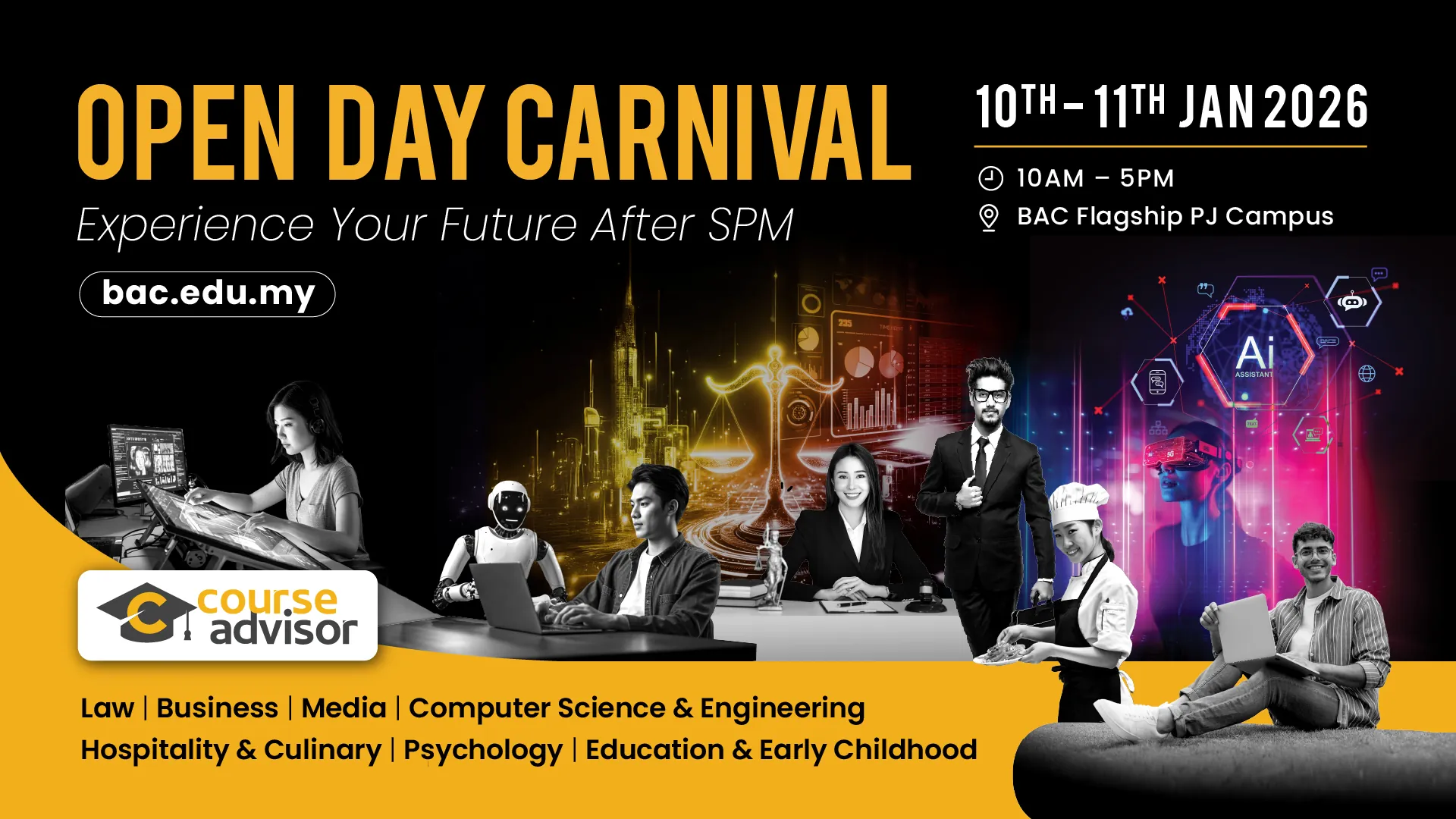 BAC Education OPEN DAY CARNIVAL!